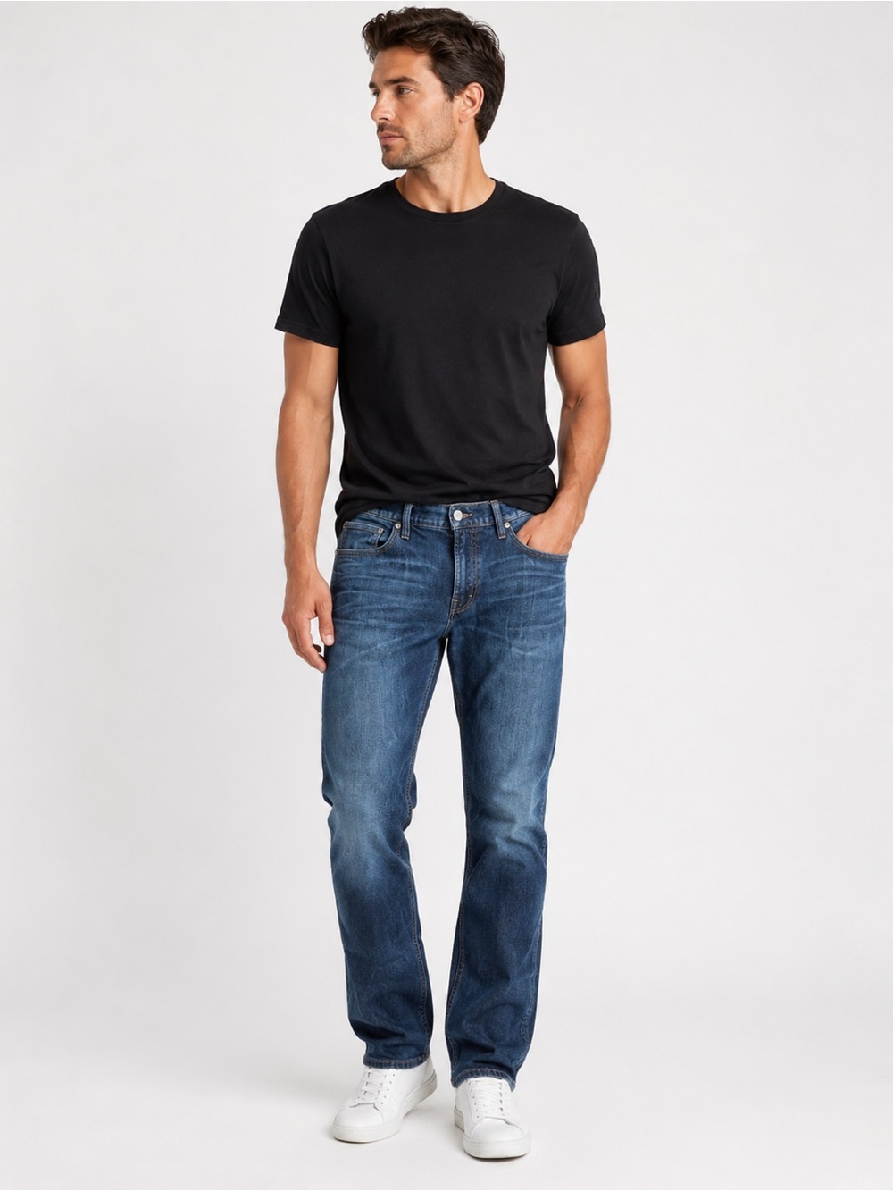 Silver Jeans Konrad Slim Straight Jeans 34x34 Dark Wash Men’s